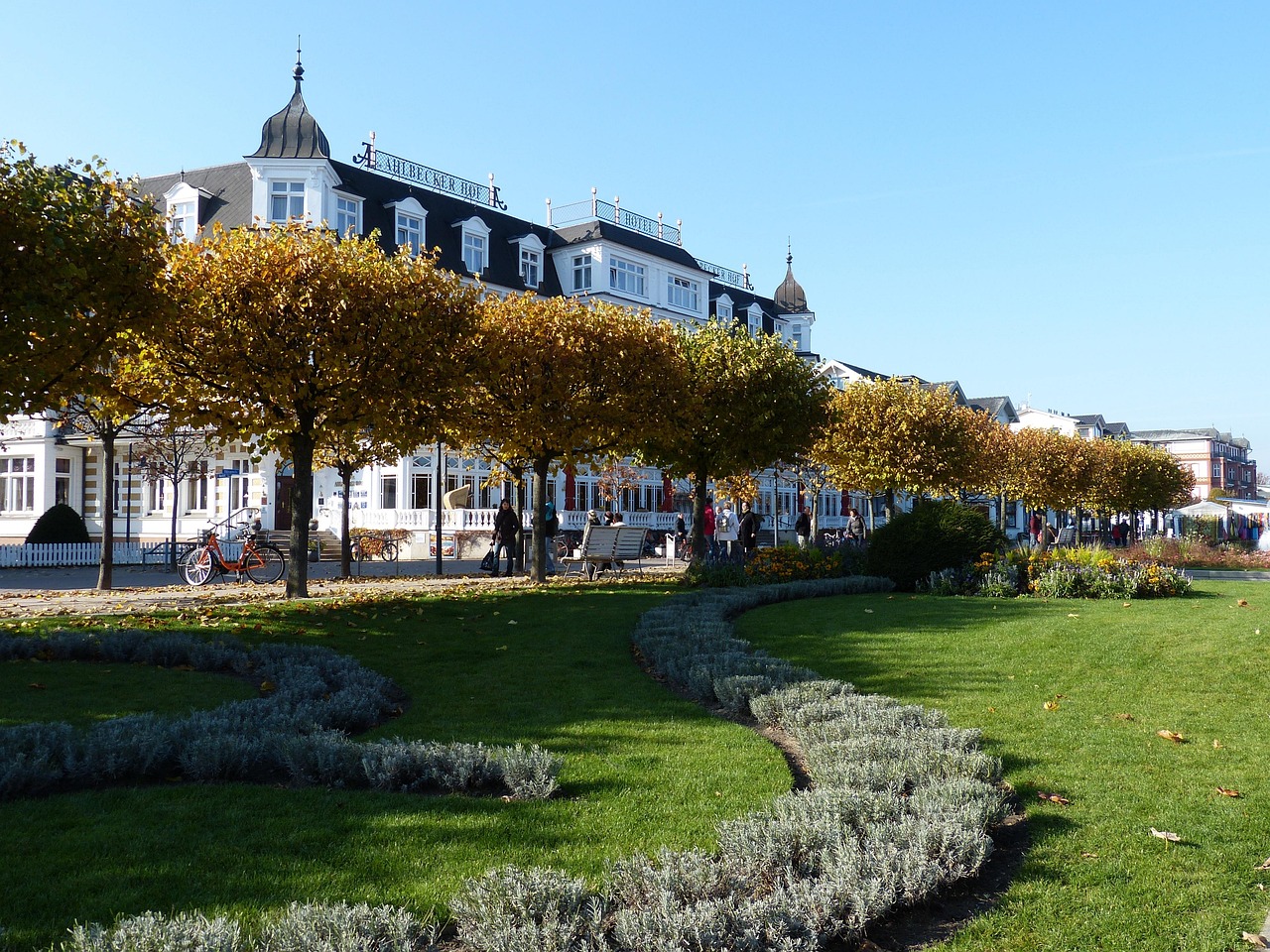 Promenade in Seebad Ahlbeck